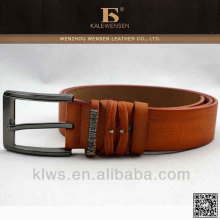 New design high quality personalized leather belt